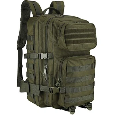 Afbeelding van ProCase Militaire Tactische Rugzak, 40L Grote Capaciteit 3 Daags Assault Pack Bug Out Bag Go Rugzakken voor Jagen, Trekking en Kamperen Andere Buitenactiviteiten Groen