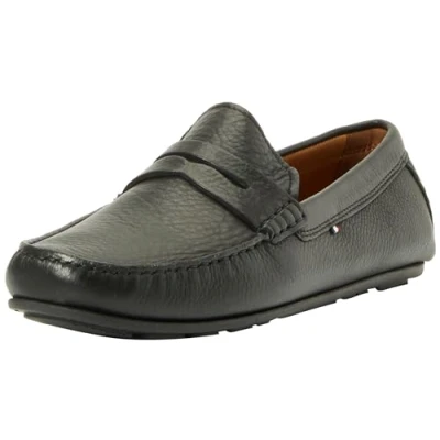Afbeelding van Tommy Hilfiger Casual Driver Mocassins, Heren, Maat: 40, Black Leer