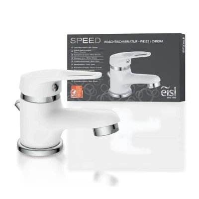 Afbeelding van Wastafelmengkraan SPEED wit