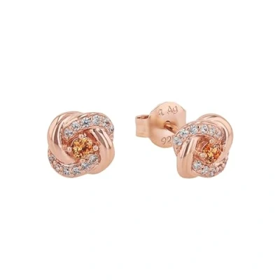 Afbeelding van amor Oorbellen, Dames, Maat: One Size, Apricot