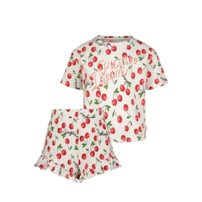 Afbeelding van Vingino meiden pyjama Waranda Real White