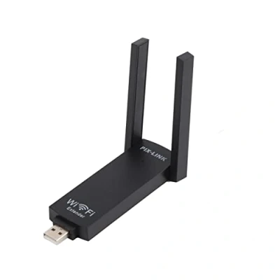 Afbeelding van WiFi Signaal Extender, draagbare Buiten 300 M Dual Antenne USB Range Extender Draadloze Router Repeater AP Versterker