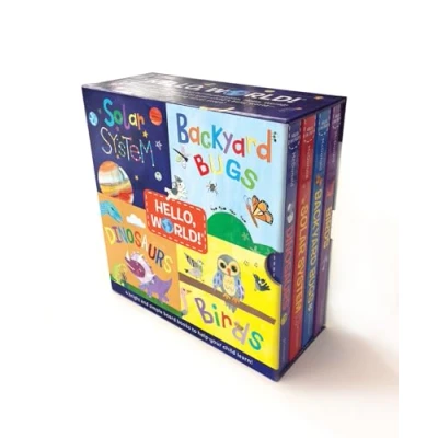 Afbeelding van Hello, World! Boxed Set: Solar System; Dinosaurs; Backyard Birds; Bugs