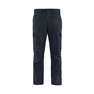 Afbeelding van Blaklader Industrie werkbroek stretch 1444 1832 Donker marineblauw/Zwart D132