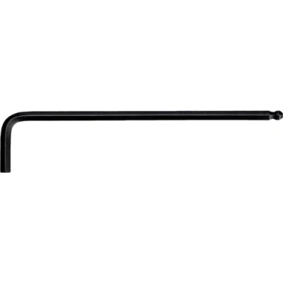 Afbeelding van KS Tools 151.29025 Stiftsleutel voor binnenzeskant schroeven met kogelkop, gefosfateerd, lang, 2,5 mm