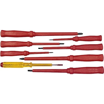Afbeelding van Cogex Schroevendraaierset + tester 230v 8st: 4 tournev 16127