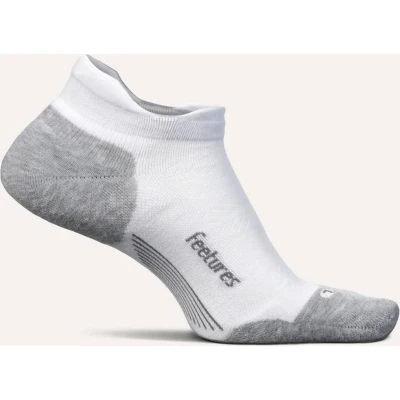 Afbeelding van Feetures Elite Max Cushion No Show Tab V2 Hardloopsokken Unisex White 47 51