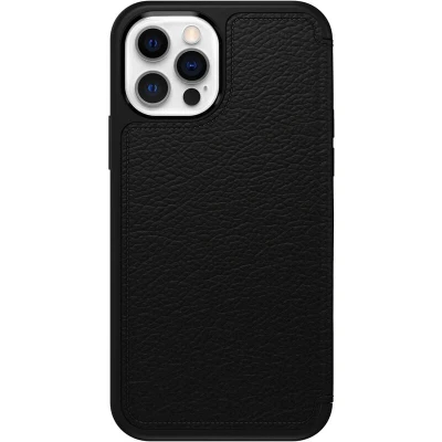 Afbeelding van Otterbox Strada ProPack Bulk Booklet Apple iPhone 12, 12 Pro Zwart