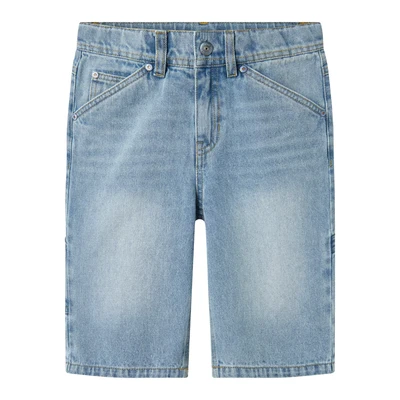Afbeelding van NAME IT Jongens Nkmryan Bermuda 3800 Im Noos, blauw (light blue denim), 158