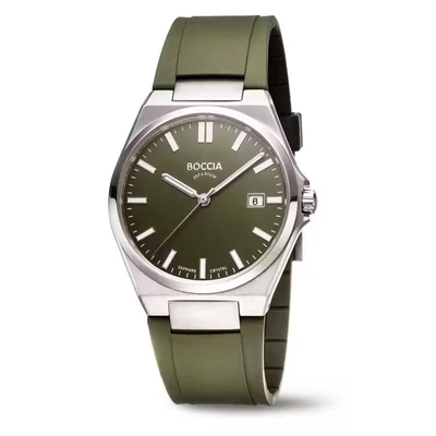 Afbeelding van Boccia Titanium 3667 02 Heren Horloge