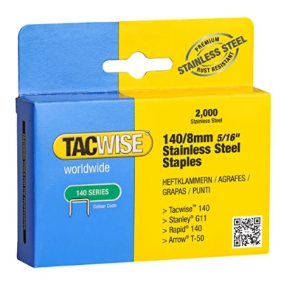 Afbeelding van TACWISE krammen 140/8 mm, roestvrij staal, 2.000 stuks