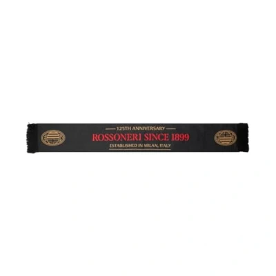 Afbeelding van AC Milan Officiële sjaal, acryl, officieel product, verschillende designs en opschriften, Zwart, One size
