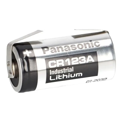 Afbeelding van Fotobatterij CR123A Lithium 3V 1400mAh U soldeervlag