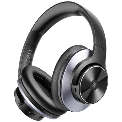 Afbeelding van OneOdio A10 Over Ear Headset Bluetooth Stereo Zwart, Blauw High Resolution Audio, Noise Cancelling