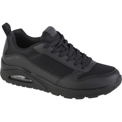 Afbeelding van Skechers Uno Fastime 237016 BBK, Mannen, Zwart, Sneakers, maat: 42,5