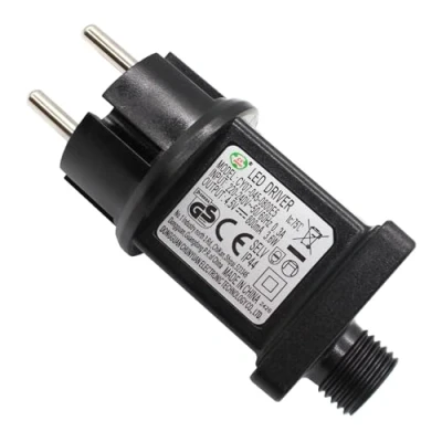 Afbeelding van 4.5V LED Voeding, IP44 Transformator Laagspanning Adapter Driver vervangen voor kerstlicht, snaarlicht