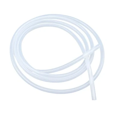 Afbeelding van LAVMHAB Siliconen slang, 9 mm x 12 (binnendiameter buitendiameter), 3 meter lang, geschikt voor contact met levensmiddelen, flexibel, transparant, water en luchtslangen pompoverdracht