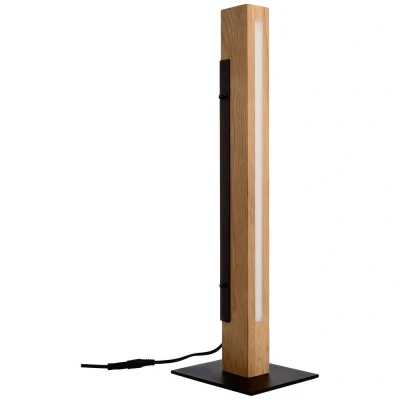 Afbeelding van Deko Light MADERA 346044 Tafellamp LED vast ingebouwd Energielabel: F (A G) 7 W Zwart