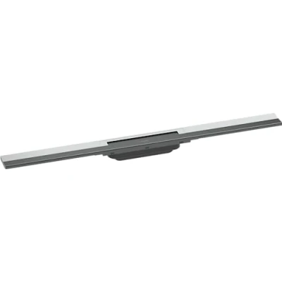 Afbeelding van hansgrohe RainDrain Flex 800, 56044000, in te korten, chroom, kant en klare set douchegoot