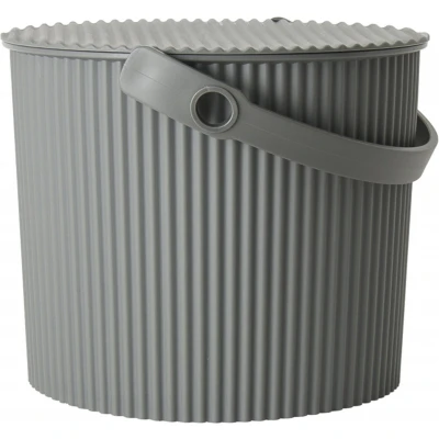Afbeelding van Hachiman Opbergbak Omnioutil Opbergemmer Small 8 Liter Grijs 27,1x25,4x21,1cm