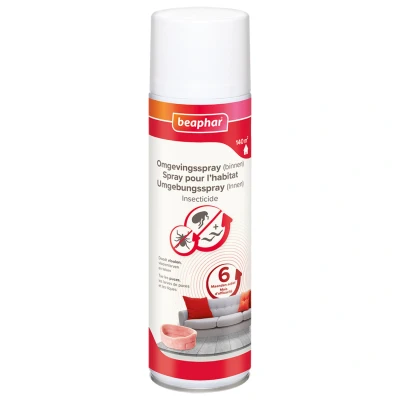 Afbeelding van Beaphar Omgevingsspray Hond/Kat Vlo En Teek Anti vlooienmiddel 500 ml