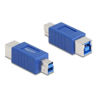 Afbeelding van Delock USB 5 Gbps Adapter Typ B Stecker zu Buchse Portschoner HQ