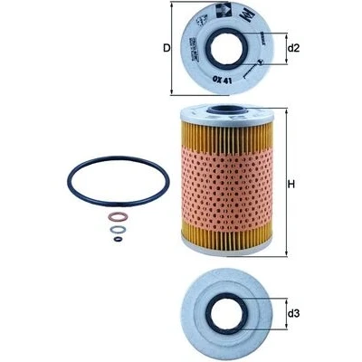 Afbeelding van Knecht Oliefilter OX 41D