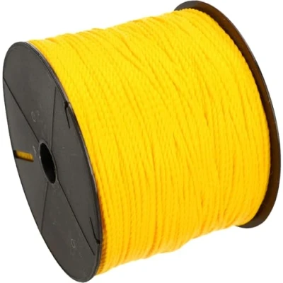 Afbeelding van KOTARBAU® Scheurvast metselaarsnoer 150 m 2,0 mm bouwsnoer richtsnoer soldeerkoord bestrating touw verzinkt