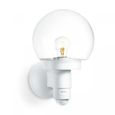 Afbeelding van Buitenlamp met sensor L 115 wit