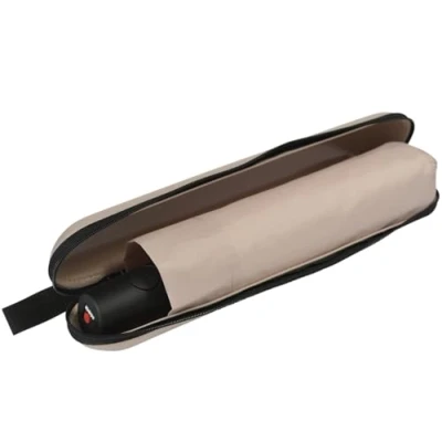 Afbeelding van Knirps Paraplu zakparaplu met automatisch open en sluitmechanisme Travel Duomatic in hoes, Rosé, 98 cm