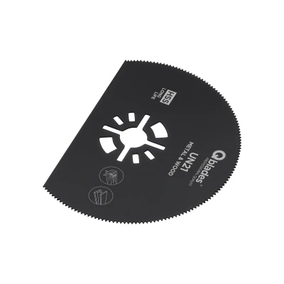 Afbeelding van Qblades UN21 80mm multitool HSS zaagblad Hout en Metaal (Universeel)