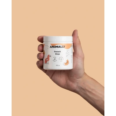 Afbeelding van Animally Parasiet Stop darmparasieten wormen spijsvertering etherische olie 100 gram
