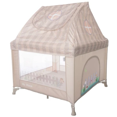 Afbeelding van Lorelli My Place Beige Inklapbare Box met Dakje 1008064 2507