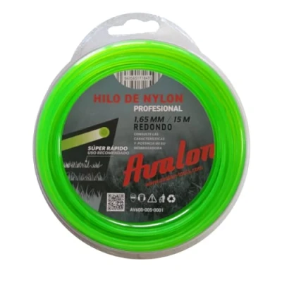 Afbeelding van Avalon Universele ronde draad van nylon voor bosmaaier en grasmaaier (1,65 mm x 15 m)