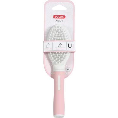 Afbeelding van Zolux anah borstel zacht roze / wit