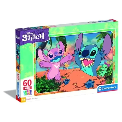 Afbeelding van Clementoni Legpuzzel Super Color Maxi Stitch, 60st.