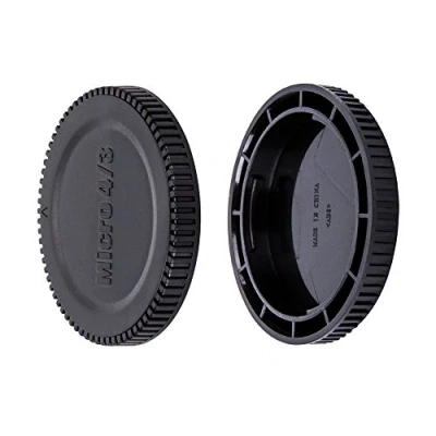 Afbeelding van JJC Body Cap + Rear Lens Set voor Micro Four Thirds Systeem i.e Olympus, Panasonic M4/3 Mirrorless Camera&#039;s en (1 Set)