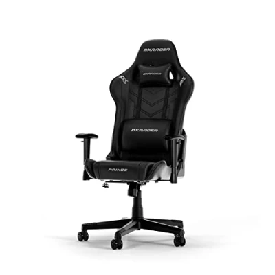 Afbeelding van DXRacer (Het Origineel) Prince P132 Gamingstoel, Kunstleer, Zwart, Tot 185 cm