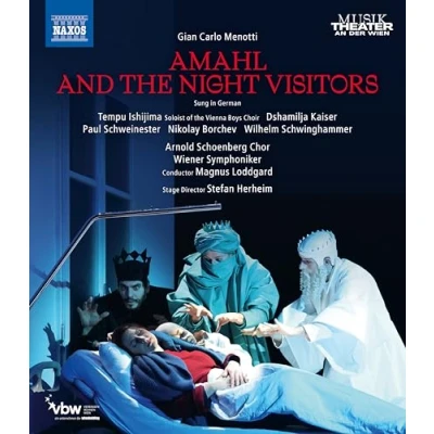 Afbeelding van Dshamilja Kaiser, Paul Schweinester, Wiener Symphoniker Menotti: Amahl And The Night Visitors (Blu ray)