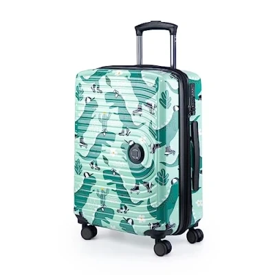 Afbeelding van HAUPTSTADTKOFFER Mitte handbagage 55x40x23, TSA, 4 wielen, reiskoffer, koffer met harde schaal, rolkoffer, handbagagekoffer, DINO SCHAATSER