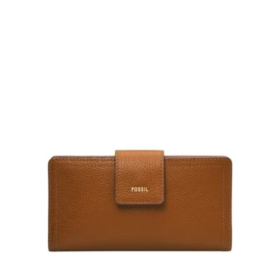 Afbeelding van Fossil Dames Logan Clutch Bruin, bruin