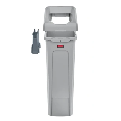 Afbeelding van Rubbermaid Slim Jim Recycling Station startset