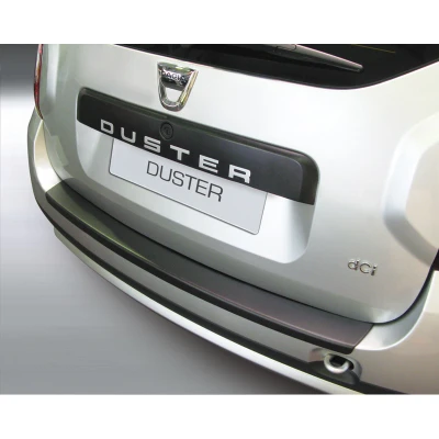 Afbeelding van RGM ABS Achterbumper beschermlijst passend voor Dacia Duster 2010 2017 Zwart