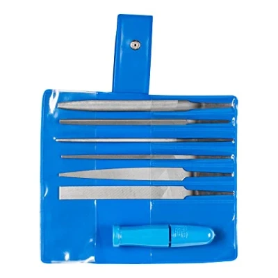 Afbeelding van PFERD 11702100 Sleutelvijlenset kap 2 incl. snelspangreep in kunststof tas Lengte 100 mm 1 stuk(s)
