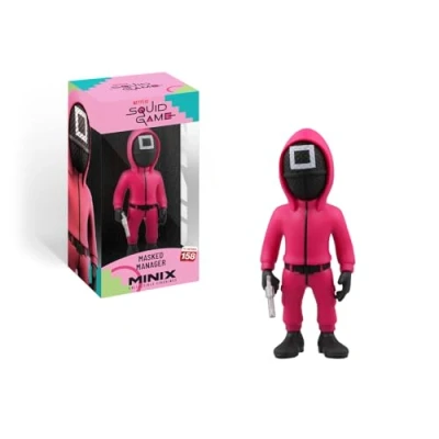 Afbeelding van MINIX TV Series #158 Squid Game Masked Manager Square Guard Verzamelfiguur 12 cm