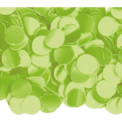 Afbeelding van 3x zakjes van 100 gram party Confetti kleur lime