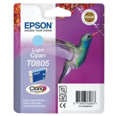 Afbeelding van Epson Inktcartridge T0805 lichtblauw