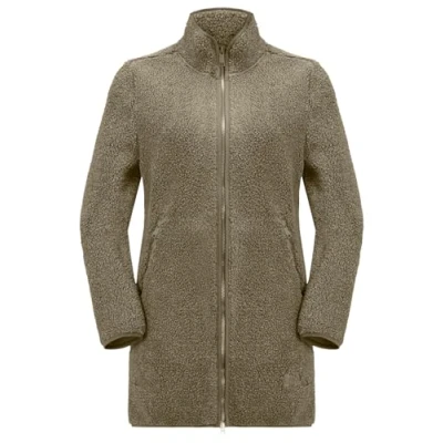 Afbeelding van High Curl Parka Fleece Vest Dames Anis 300 L Groen