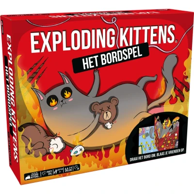 Afbeelding van Exploding Kittens: Het Bordspel (NL)
