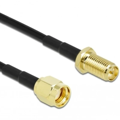 Afbeelding van RP SMA verlengkabel 1 meter Delock